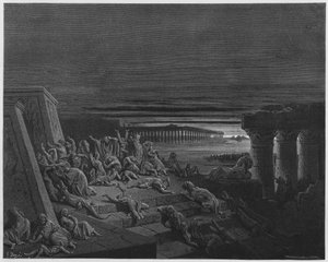 Gustave Dore İncil: Karanlığın vebası by Gustave Dore