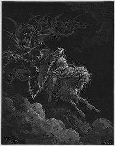 Gustave Dore İncil: Ölüm vizyonu by Gustave Dore