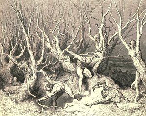 Acele et, en önde bağırdı, şimdi acele et ölüm!, c1890. by Gustave Dore