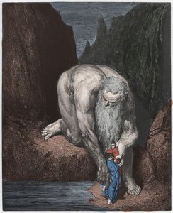 Cehennem, Canto 31: Dev Antaeus by Gustave Dore