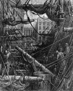 Rıhtımın İçinde, Gustave Doré by Gustave Dore