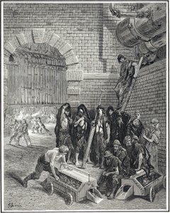 Lambeth Gaz İşleri, 1872 by Gustave Dore