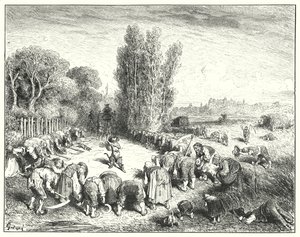 Usta Kedi veya Önyükleme Kedisi; Çizmeli Kedi (gravür) by Gustave Dore