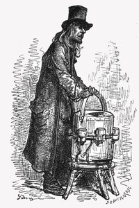 "Limonata Satıcısı", 1872. by Gustave Dore