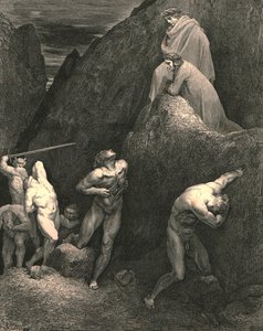 Şimdi beni nasıl yırttığımı işaretleyin! selam! Muhammed nasıl parçalanır!, c1890. by Gustave Dore