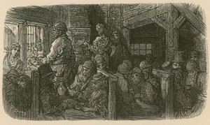 Petticoat Lane kahve dükkanı by Gustave Dore
