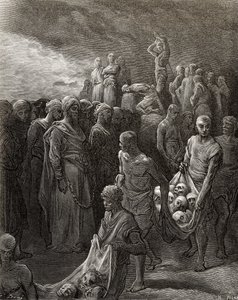 Richard I (1157-99) Aslan Yürekli esirleri misilleme olarak katlediyor, J-F
