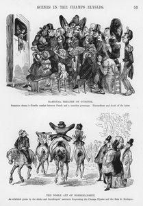 Gustave Dore tarafından Esprili ve Grotesk Eskizler (gravür) by Gustave Dore
