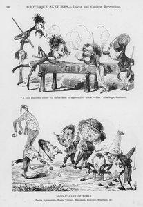 Gustave Dore tarafından Esprili ve Grotesk Eskizler (gravür) by Gustave Dore
