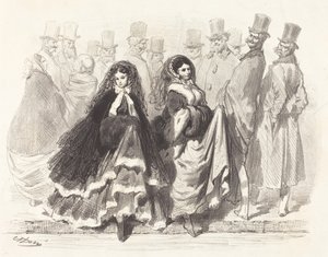 sokak sahnesi by Gustave Dore