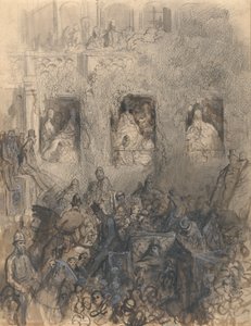 Yolda Bir Blok İçin Çalışmak by Gustave Dore