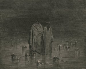 Dikkat edin, tabanlarınız zavallı kardeşlerinizin başlarına basmıyor, c1890. by Gustave Dore