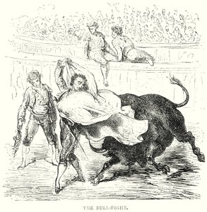 Boğa Dövüşü (gravür) by Gustave Dore