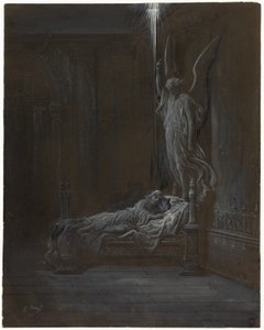 Samuel'in Çağrılması by Gustave Dore