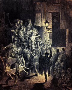 Derbi - Eve Dönüş, Gustave Doré by Gustave Dore