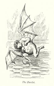 The Devilet (gravür) by Gustave Dore