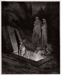 İlahi Komedya (La Divina Commedia, La Divine Comedie), Cehennem, Canto 10: Farinata degli Uberti, Dante