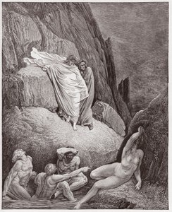 İlahi Komedya (La Divina Commedia, La Divine Comedie), Cehennem, Canto 18: Virgil, Dante
