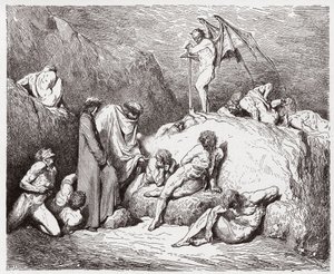 İlahi Komedya (La Divina Commedia, La Divine Comedie), Cehennem, Canto 28: Dokuzuncu Bolgia