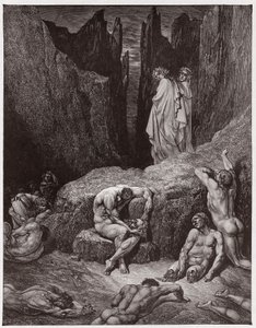 İlahi Komedya (La Divina Commedia, La Divine Comedie), Cehennem, Canto 29: Virgil, Dante