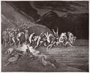İlahi Komedya (La Divina Commedia, La Divine Comedie), Cehennem, Kanto 3: Acheron