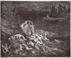 İlahi Komedya (La Divina Commedia, La Divine Comedie), Cehennem, Canto 7: Virgil, Dante