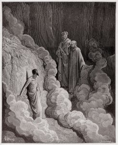 İlahi Komedya (La Divina Commedia, La Divine Comedie), Araf, Canto 16: Dante, Marco Lombardo
