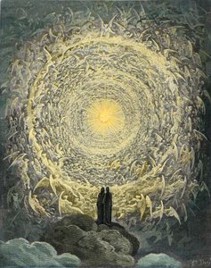 İlahi Komedya, Paradiso, Canto 31: Kutsal kalabalık göklerde bir gül oluşturur (rose celeste) - Dante Alighieri (1265-1321)