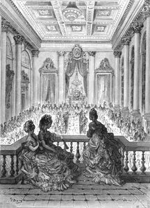Akşam Yemeğinde Kuyumcular, 1872. by Gustave Dore