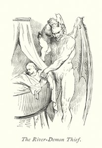 Şeytan Hırsızı Nehri (gravür) by Gustave Dore