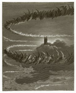 The Spirits in Jupiter  by Gustave Dore