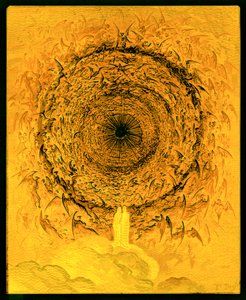 The Vision of the Empyrean, Stephane Pannemaker (1847-1930) tarafından oyulmuş 