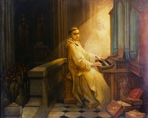Keşişin rüyası by Gustave Dore
