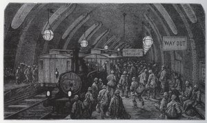 İşçilerin treni - by Gustave Dore