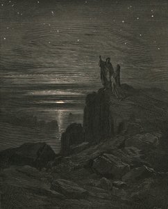 Oradan yeniden yıldızlara baktık, c1890. by Gustave Dore