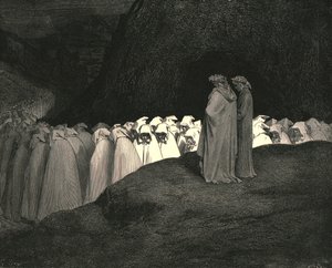 Toskana... bize kim olduğunu söylememeyi küçümseme, c1890. by Gustave Dore