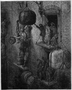 Warehousing in the City - William Blanchard Jerrold (1826-94) tarafından yazılan 
