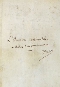Duygusal eğitim (genç bir adamın hikayesi): Gustave Flaubert