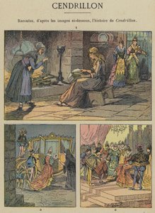 Cendrillon (renkli taş) by Gustave Fraipont