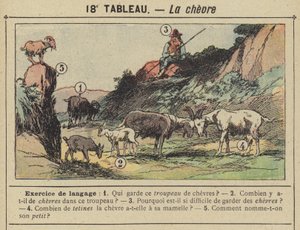 La chevre (renk üyeleri) by Gustave Fraipont