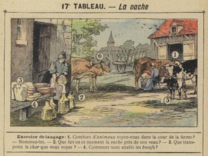 La vache (renk üyeleri) by Gustave Fraipont