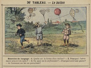 Ve balon (renk üyeleri) by Gustave Fraipont