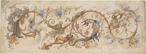 Ahlaksızlık Alegorisi, 1840-98. by Gustave Gustave Moreau,Moreau
