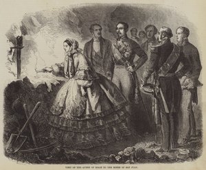 İspanya Kraliçesinin San Juan Madenlerini Ziyareti by Gustave Janet