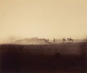 Süvari Manevraları, 3 Ekim by Gustave Le Gray