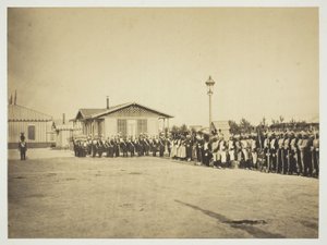 Hafif Piyade Askerleri, Camp de Châlons by Gustave Le Gray