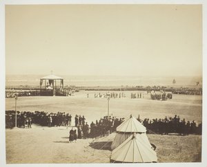 Kitle, Camp de Châlons, 1857. by Gustave Le Gray