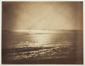 Deniz manzarası, Normandiya by Gustave Le Gray