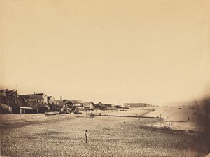 Saint-Adresse Plajı by Gustave Le Gray