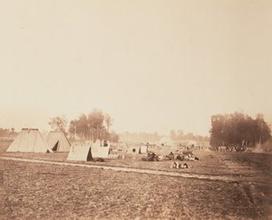 Bivouac by Gustave Le Gray